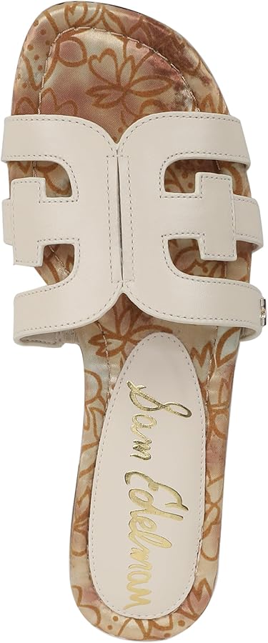 Amazon.com | Sam Edelman Women's Bay Slide Sandal Modern Ivory 5 M